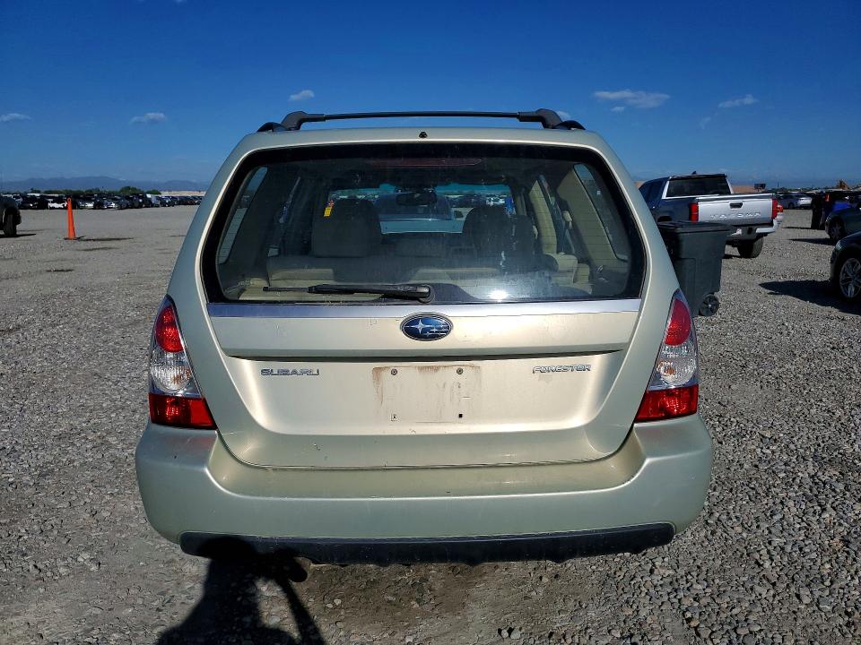 2007 Subaru Forester VIN JF1SG656X7H722159 COPART salvage auction — FRONT END, Co - Public - Salvage Title, sold $475 on 2026-07-14 (photo 6)