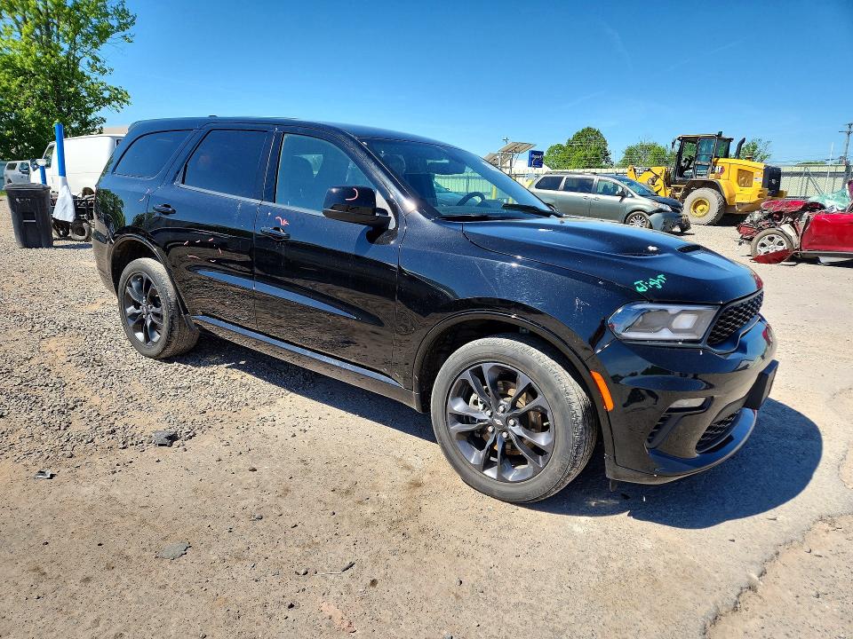 2022 Dodge Durango VIN 1C4RDJDG9NC174342 COPART salvage auction — FRONT END, Ny - Mv-907A Salvage Certificate, sold $500 on 2026-07-29 (photo 4)
