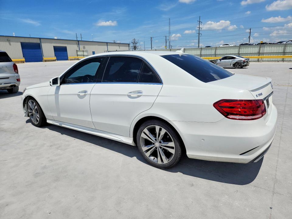 2016 Mercedes-benz E-class VIN WDDHF5KB0GB250856 COPART salvage auction — WATER/FLOOD, Tx - Salvage Title-Flood Damage, sold $1,900 on 2026-07-31 (photo 2)