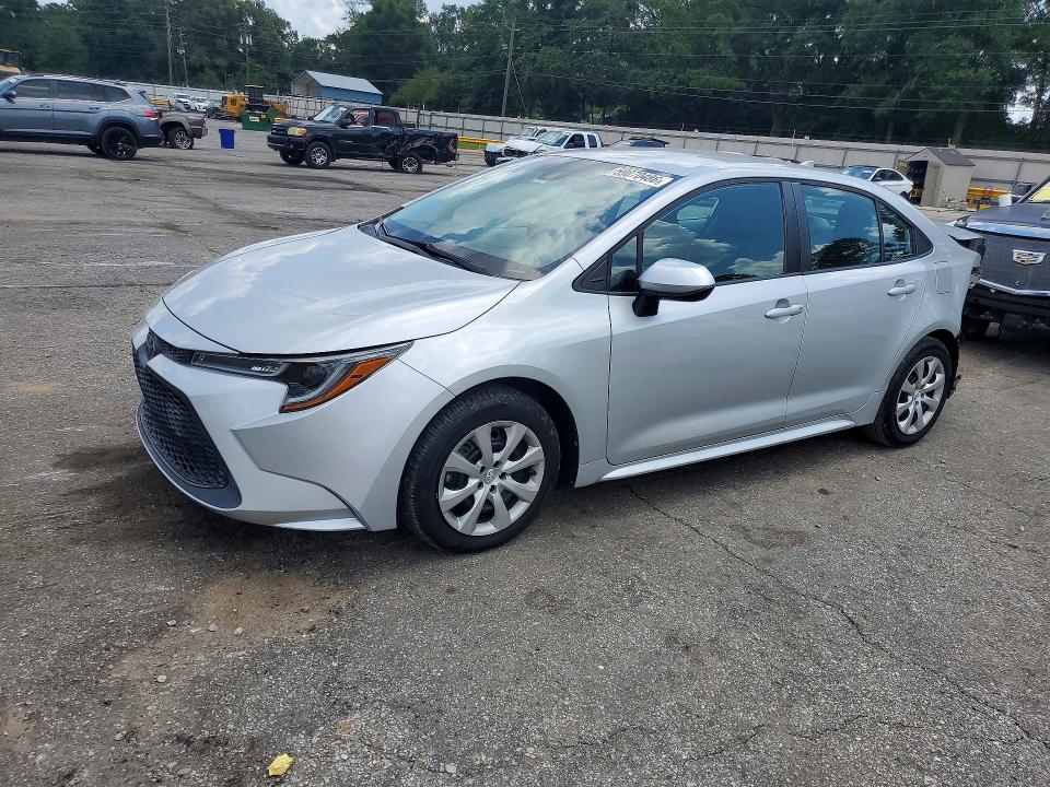 2020 Toyota Corolla VIN 5YFEPRAE9LP045268 COPART salvage auction — REAR END, AL - CERT OF TITLE-SALVAGE TITLE, sold $350 on 2026-07-27 (photo 1)