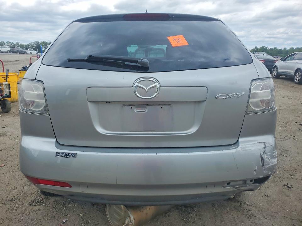 2010 Mazda Cx-7 VIN JM3ER2WM2A0306014 COPART salvage auction — REAR END, VA - CERTIFICATE OF TITLE, sold $350 on 2026-07-22 (photo 6)
