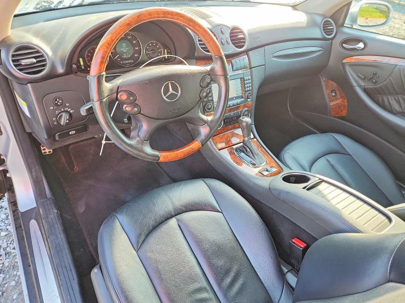 2009 Mercedes-benz Clk-klasse VIN WDBTK56F09T108385 COPART salvage auction — REAR END, Nc - Salvage Certificate Of Title, sold $2,550 on 2026-07-22 (photo 8)