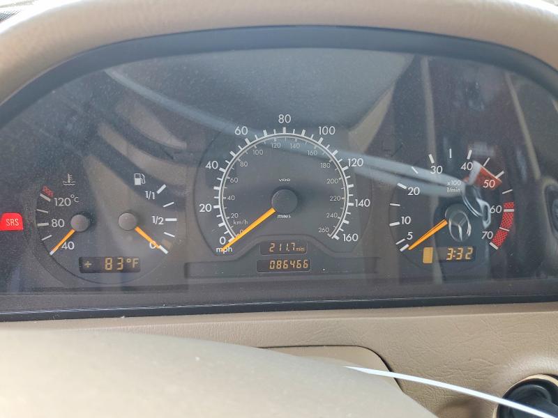 2000 Mercedes-benz C-klasse VIN WDBHA24G1YA849691 COPART salvage auction — FRONT END, Nc - Salvage Certificate Of Title, sold $675 on 2026-07-10 (photo 9)