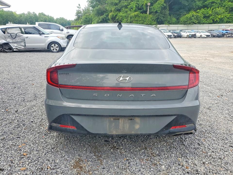 2020 Hyundai Sonata VIN 5NPEF4JA6LH020974 COPART salvage auction — FRONT END, Ms - Cert Of Title-Salvaged, sold $2,800 on 2026-07-22 (photo 6)