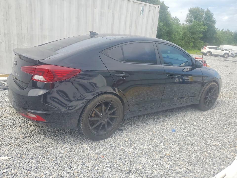 2020 Hyundai Elantra VIN KMHD84LF1LU039464 COPART salvage auction — FRONT END, TX - CERTIFICATE OF TITLE, sold $3,200 on 2026-07-14 (photo 3)