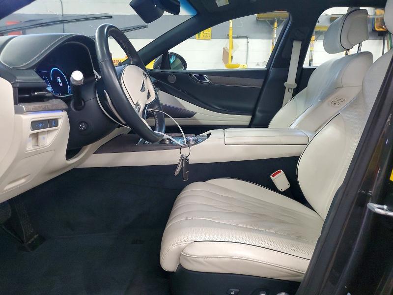 2023 Genesis G80 VIN KMTGE4S10PU007368 COPART salvage auction — FRONT END, FL - CERTIFICATE OF DESTRUCTION, sold $5,200 on 2026-07-27 (photo 7)