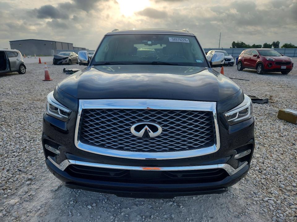 2020 Infiniti Qx80 VIN JN8AZ2NF4L9700112 COPART salvage auction — REAR END, TX - SALVAGE VEHICLE TITLE (P), sold $100 on 2026-07-30 (photo 5)