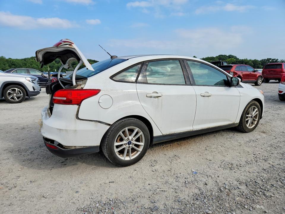 2017 Ford Focus VIN 1FADP3FE7HL260025 COPART salvage auction — REAR END, Salvage Title, sold $250 on 2026-07-29 (photo 3)