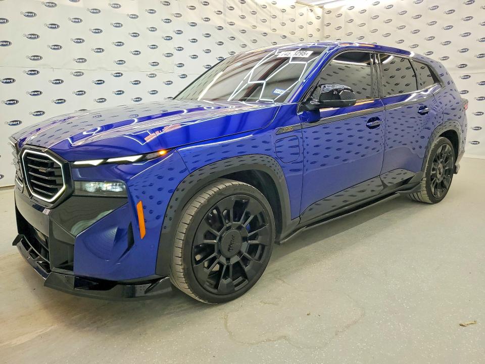 2023 BMW Xm VIN 5YM23CS0XP9S15459 COPART salvage auction — WATER/FLOOD, Tx - Cert Of Title-Reblt Slvg Flood, sold $83,000 on 2026-07-28 (photo 1)
