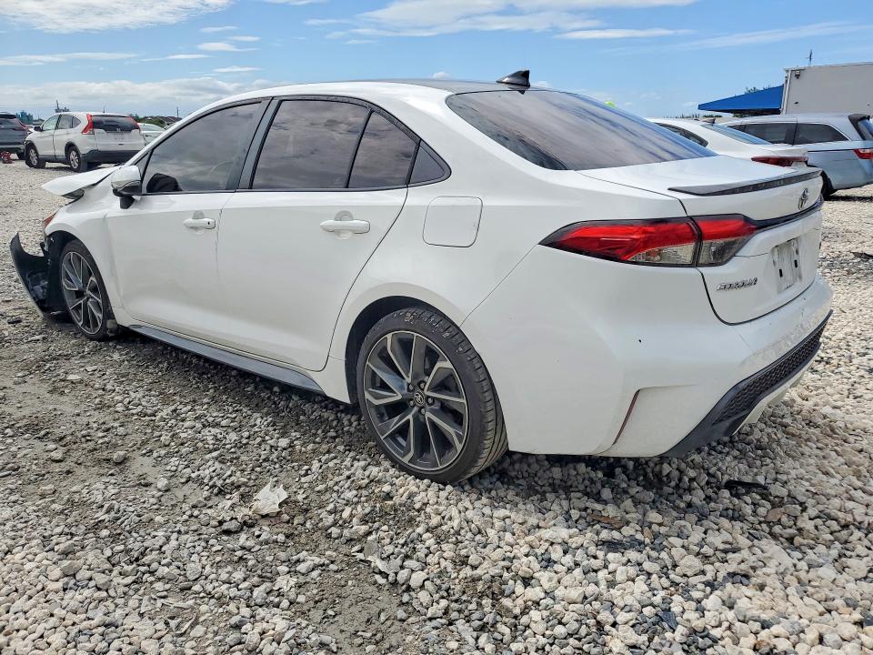 2022 Toyota Corolla VIN 5YFT4MCE1NP100377 COPART salvage auction — FRONT END, Fl - Certificate Of Destruction, sold $1,200 on 2026-07-28 (photo 2)