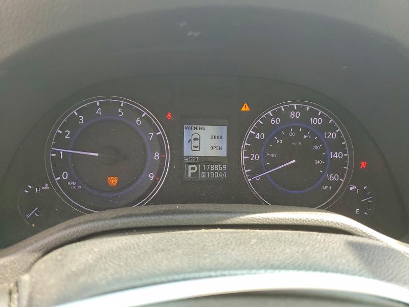 2014 Infiniti Q60 VIN JN1CV6EK6EM110226 COPART salvage auction — FRONT END, GA - CERT OF TITLE-SALVAGE (P), sold $825 on 2026-07-13 (photo 9)