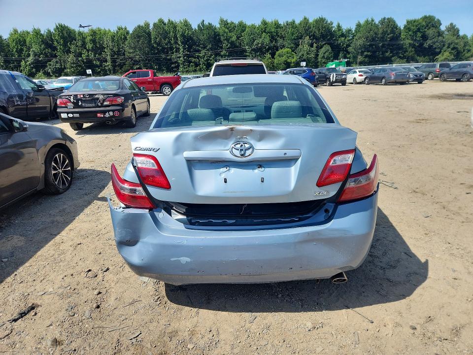 2007 Toyota Camry VIN JTNBE46K273111311 COPART salvage auction — REAR END, Va - Cert Of Title - Salvage, sold $225 on 2026-07-21 (photo 6)