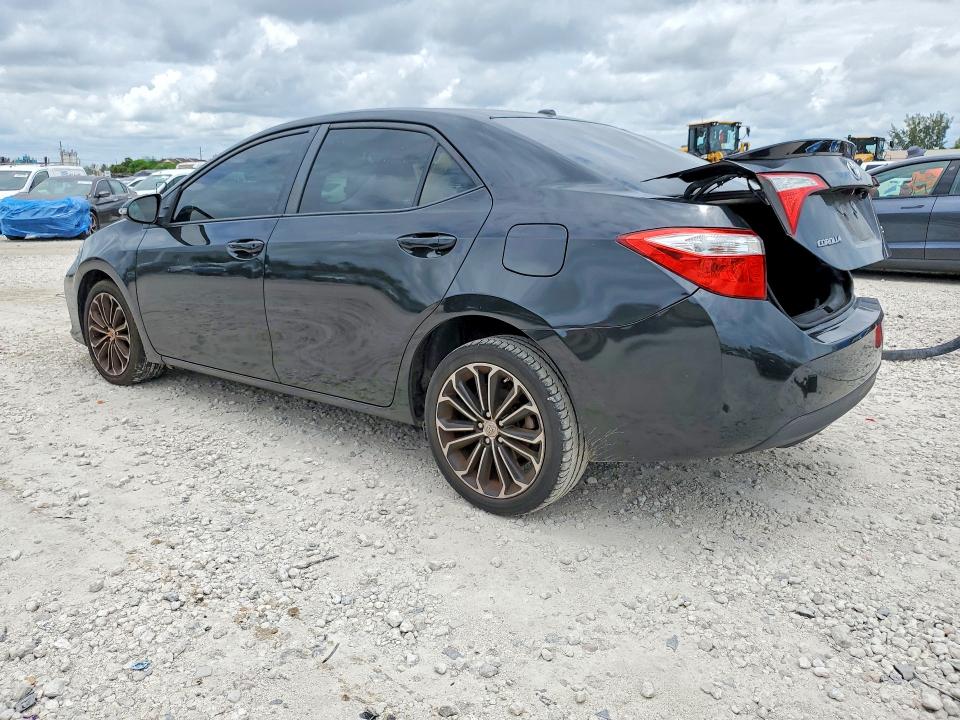 2016 Toyota Corolla VIN 2T1BURHE3GC509596 COPART salvage auction — REAR END, Fl - Cert Of Ttl-Rebuilt&Slvg Rbld, sold $4,300 on 2026-07-04 (photo 2)