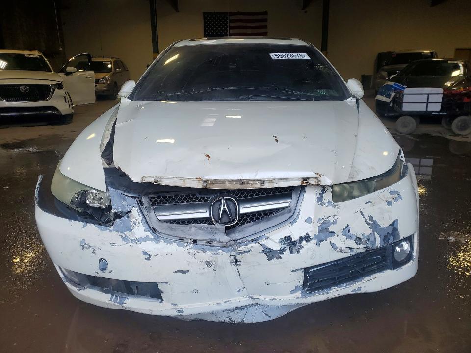 2008 Acura Tl VIN 19UUA66278A033823 COPART salvage auction — FRONT END, Pa - Cert Of Salvage-W=Flood Veh, sold $1,000 on 2026-07-06 (photo 5)