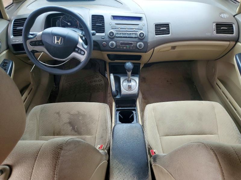 2006 Honda Civic VIN JHMFA362X6S007759 COPART salvage auction — FRONT END, SC - CERT OF TITLE-SALVAGE, sold $225 on 2026-07-24 (photo 8)