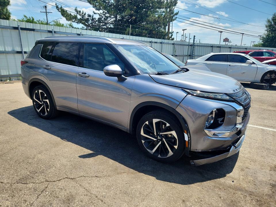 2022 Mitsubishi Outlander VIN JA4J3VA81NZ061349 COPART salvage auction — FRONT END, Oh - Cert Of Title-Salvage, sold $7,500 on 2026-07-06 (photo 4)