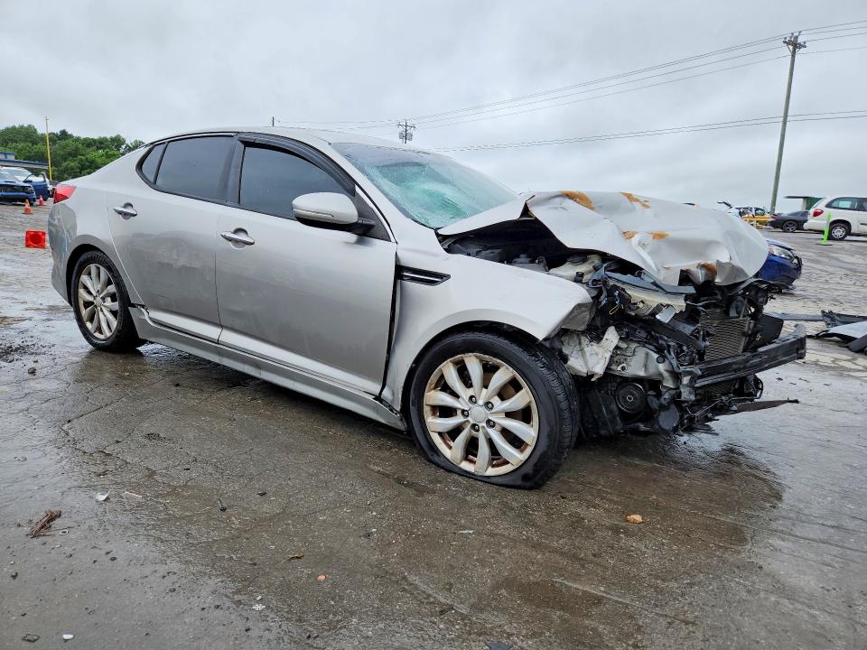 2015 Kia Optima VIN 5XXGN4A78FG395233 COPART salvage auction — FRONT END, Tn - Salvage Certificate, sold $150 on 2026-07-13 (photo 4)