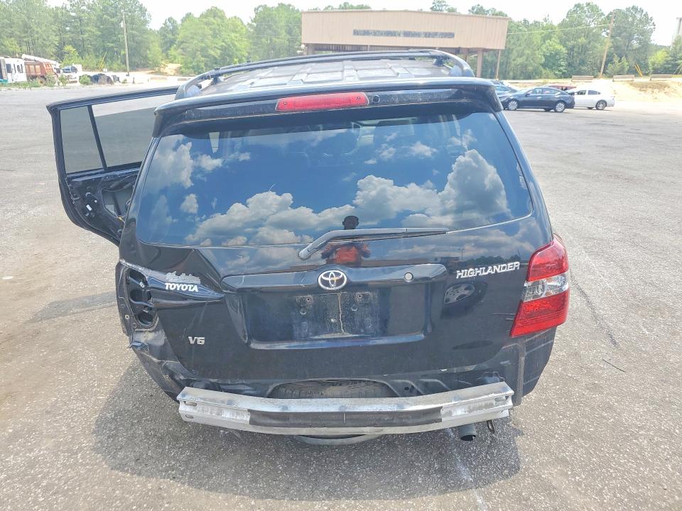 2005 Toyota Highlander VIN JTEDP21A450081331 COPART salvage auction — SIDE, Sc - Cert Of Title-Salvage, sold $600 on 2026-07-17 (photo 6)