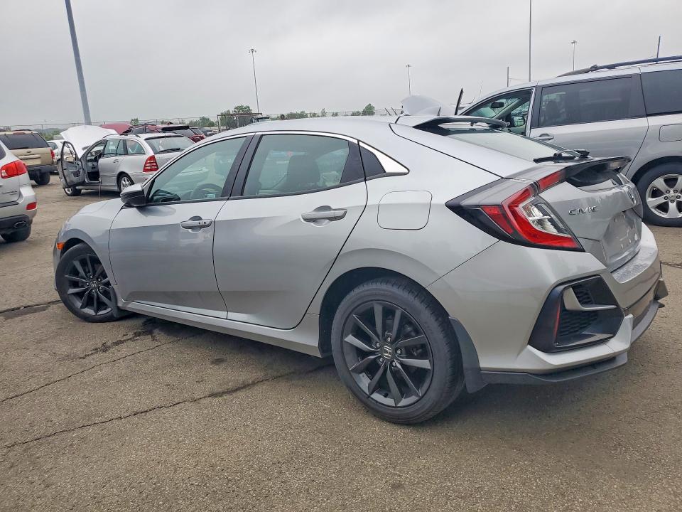 2021 Honda Civic VIN SHHFK7H62MU200857 COPART salvage auction — UNDERCARRIAGE, Oh - Cert Of Title-Salvage, sold $7,500 on 2026-07-17 (photo 2)