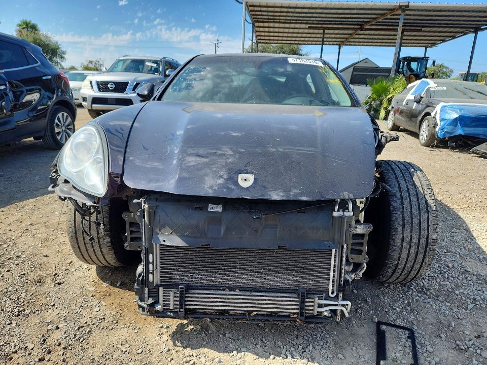 2011 Porsche Panamera VIN WP0AB2A77BL060753 COPART salvage auction — FRONT END, Ca - Salvage Certificate, sold $3,150 on 2026-07-24 (photo 5)