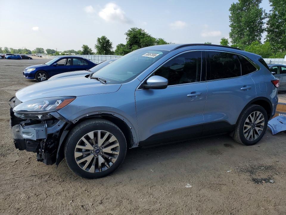 2022 Ford Escape VIN 1FMCU9J9XNUB03750 — COPART salvage auction photo