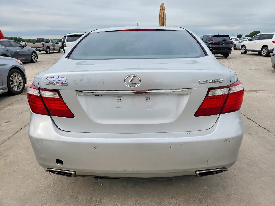 2007 Lexus Ls 460 VIN JTHBL46F075029397 COPART salvage auction — REAR END, Tx - Certificate Of Title (P), sold $1,950 on 2026-07-09 (photo 6)