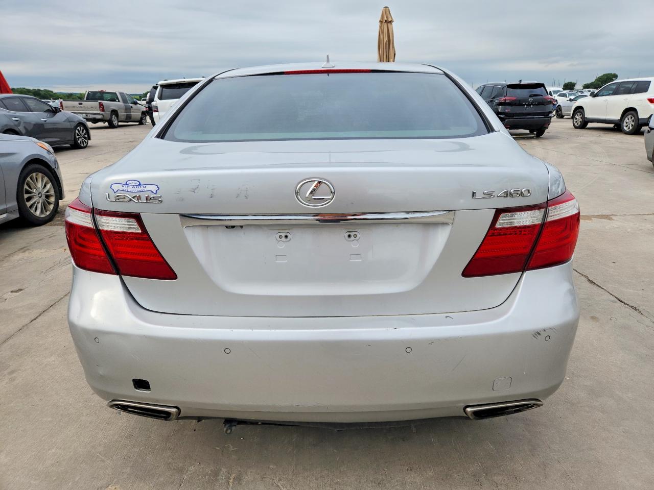 2007 Lexus LS 460 VIN JTHBL46F075029397 COPART salvage auction — Rear End, TX - CERTIFICATE OF TITLE (P), sold $1,950 on 2026-07-02 (photo 6)