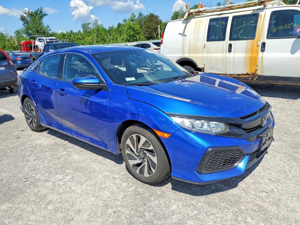 2017 Honda Civic VIN SHHFK7H2XHU405362 COPART salvage auction — SIDE, Ny - Mv-907A Salvage Certificate, sold $1,150 on 2026-07-13 (photo 4)