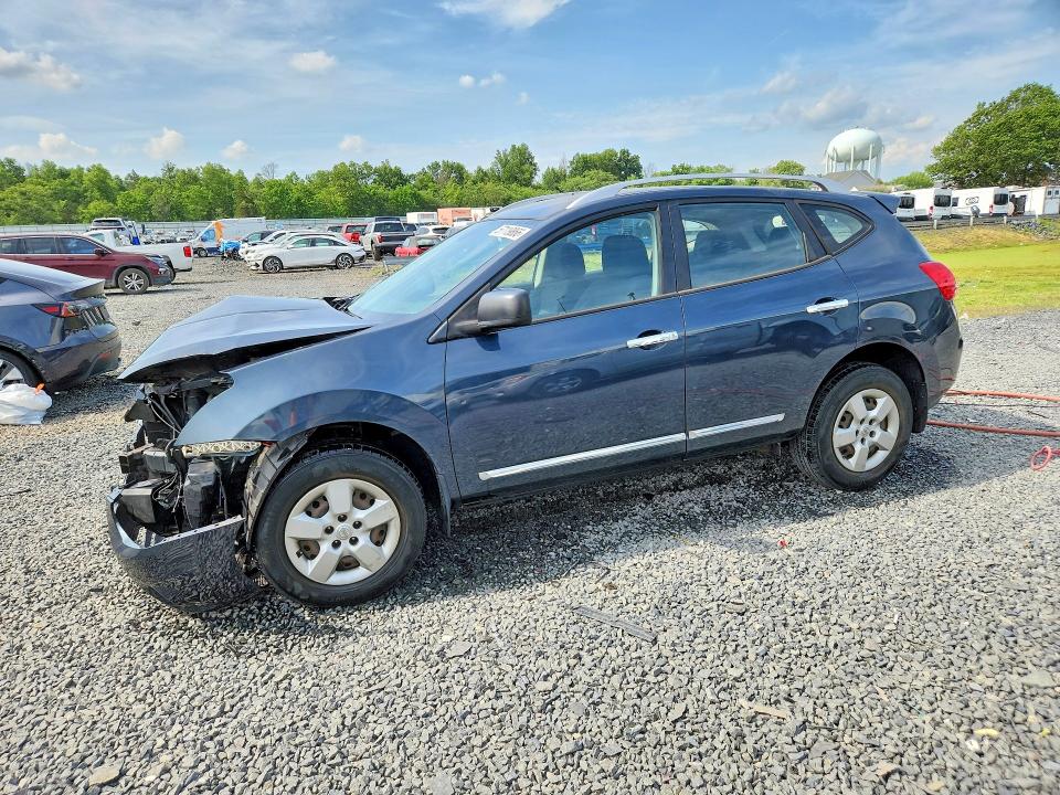 2015 Nissan Rogue VIN JN8AS5MV3FW755106 COPART salvage auction — FRONT END, Nj - Cert Of Title-Salvage, sold $425 on 2026-07-17 (photo 1)