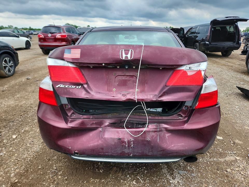 2013 Honda VIN 1HGCR2F31DA108435 COPART salvage auction — REAR END, Il - Salvage Certificate, sold $1,050 on 2026-07-09 (photo 6)