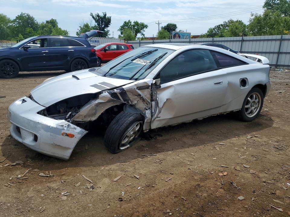 2002 Toyota Celica VIN JTDDR32T020129021 COPART salvage auction — FRONT END, IL - SALVAGE CERTIFICATE, sold $375 on 2026-07-24 (photo 1)