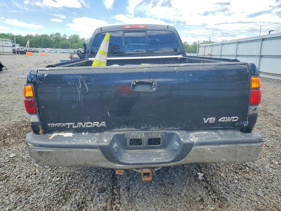 2000 Toyota Tundra VIN 5TBBT4818YS055754 COPART salvage auction — ALL OVER, NJ - CERT OF TITLE-SALVAGE, sold $350 on 2026-07-24 (photo 6)