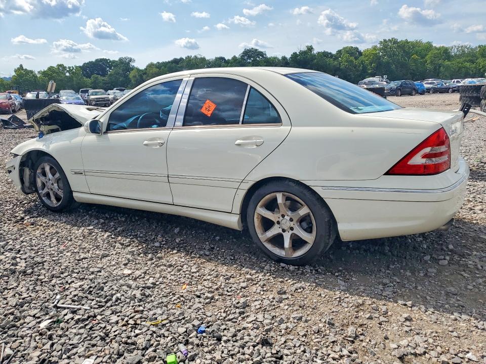 2007 Mercedes-benz C-klasse VIN WDBRF52H17A935262 COPART salvage auction — FRONT END, Al - Cert Of Title-Salvage Title, sold $225 on 2026-07-07 (photo 2)