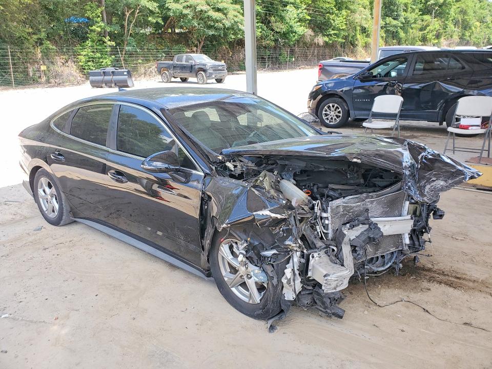 2023 Hyundai Sonata VIN KMHL24JA8PA252360 COPART salvage auction — FRONT END, AL - CERTIFICATE OF TITLE, sold $250 on 2026-07-23 (photo 4)