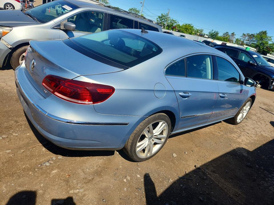 2013 Volkswagen Passat cc VIN WVWRP7ANXDE556380 COPART salvage auction — MECHANICAL, Ct - Certificate Of Title, sold $450 on 2026-07-10 (photo 3)