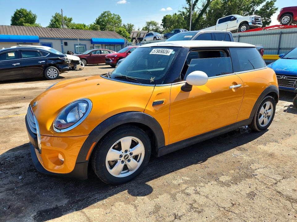 2014 Mini Cooper VIN WMWXM5C50ET932600 COPART salvage auction — HAIL, Ks - Cert Of Title-Salvage, sold $3,700 on 2026-07-15 (photo 1)