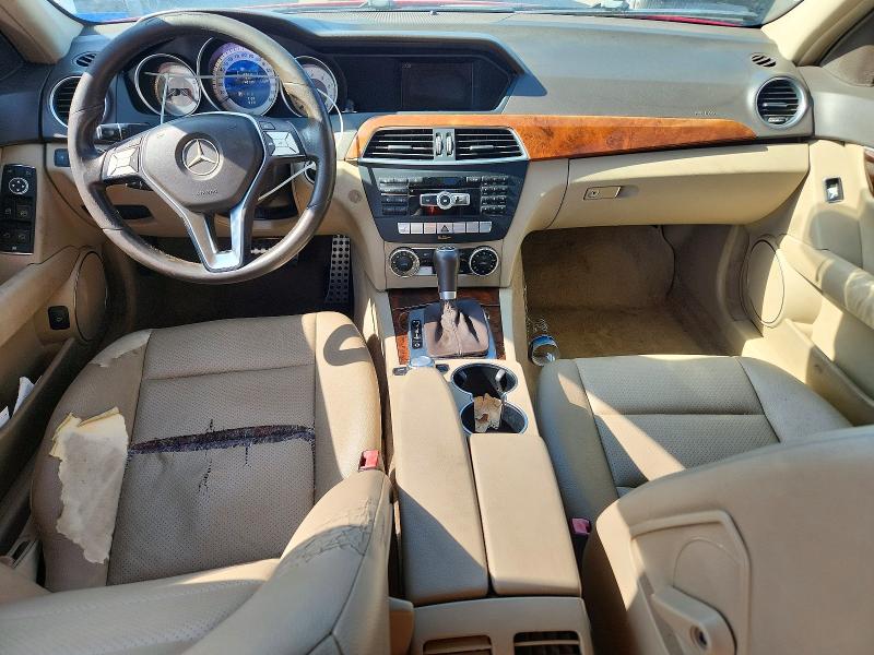 2014 Mercedes-benz VIN WDDGF4HBXER311387 COPART salvage auction — FRONT END, Mt - Certificate Of Title, sold $600 on 2026-07-30 (photo 8)