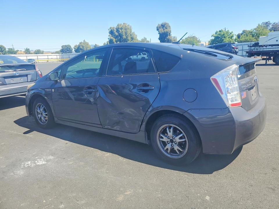 2010 Toyota Prius VIN JTDKN3DU3A0165907 COPART salvage auction — FRONT END, Ca - Salvage Certificate, sold $1,100 on 2026-07-20 (photo 3)