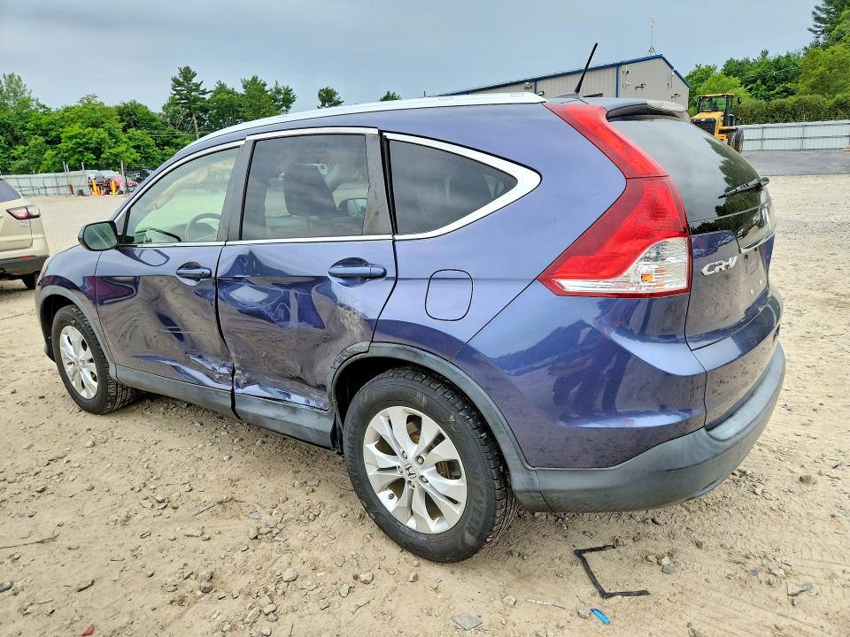 2012 Honda VIN JHLRM4H78CC025187 COPART salvage auction — SIDE, Ma - Cert Of Title-Reconstrctd Coll, sold $2,800 on 2026-07-02 (photo 2)