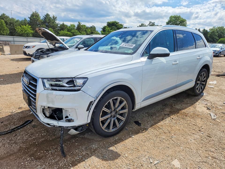 2019 Audi Q7 VIN WA1AHAF76KD025627 COPART salvage auction — SIDE, Il - Salvage Certificate, sold $2,400 on 2026-08-04 (photo 1)