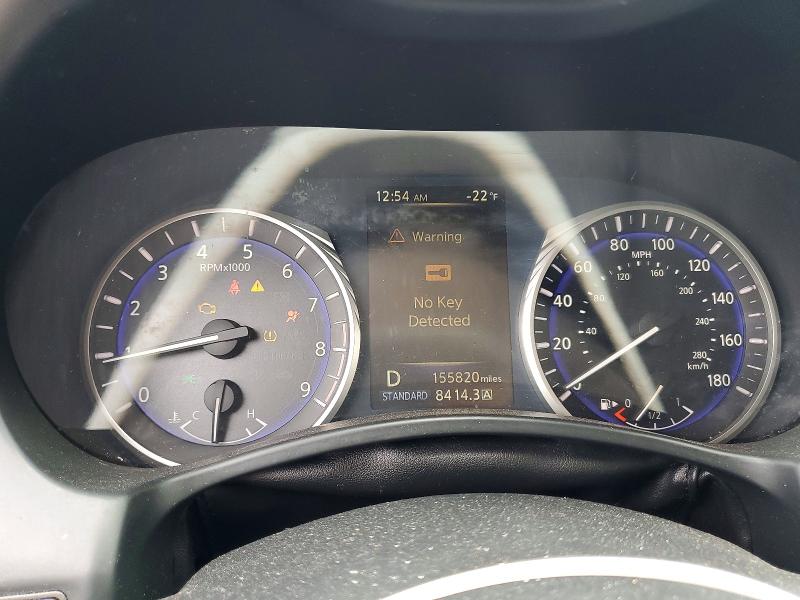 2014 Infiniti Q50 VIN JN1BV7AP1EM682467 COPART salvage auction — FRONT END, Fl - Cert Of Title Slvg Rebuildable, sold $750 on 2026-07-31 (photo 9)