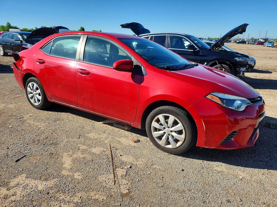2015 Toyota VIN 5YFBURHE9FP211326 COPART salvage auction — REAR END, Il - Salvage Certificate, sold $2,100 on 2026-07-14 (photo 4)