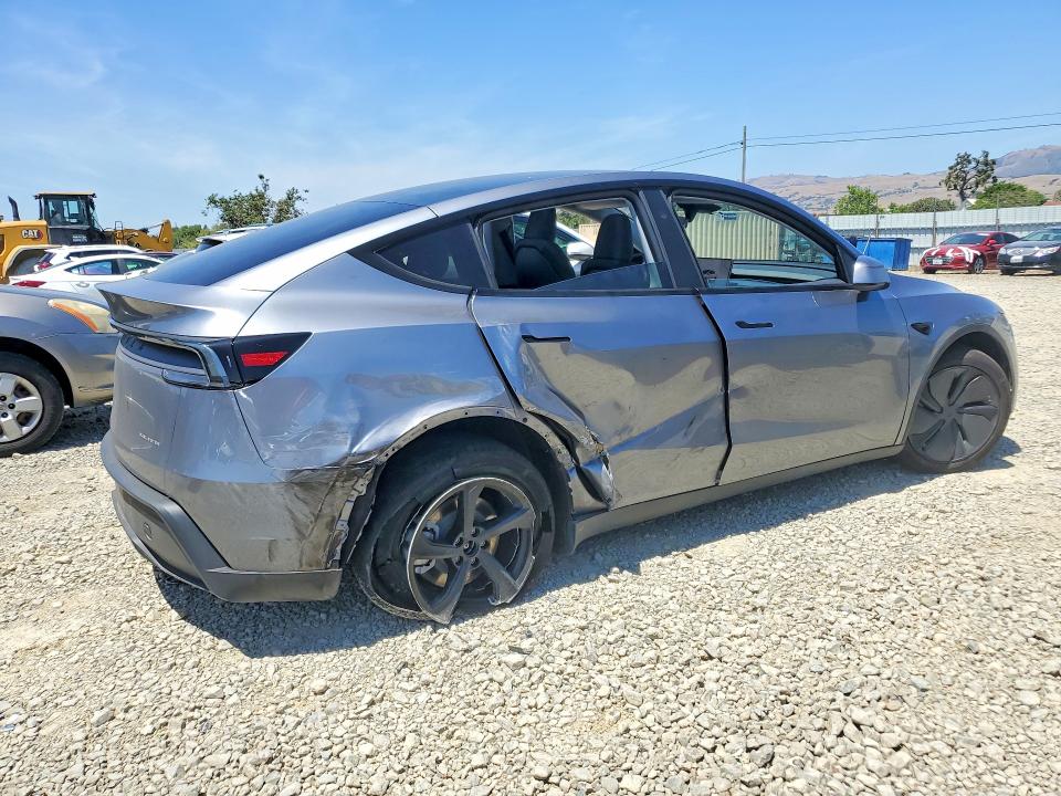2026 Tesla Model y VIN 7SAYGDEEXTF460740 COPART salvage auction — SIDE, Ca - Salvage Certificate, sold $8,500 on 2026-07-21 (photo 3)