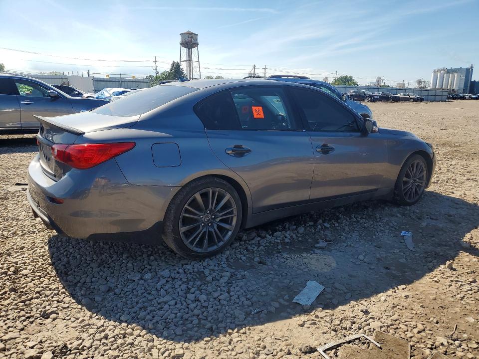 2015 Infiniti VIN JN1BV7AR0FM408762 COPART salvage auction — FRONT END, Il - Salvage Certificate, sold $750 on 2026-07-29 (photo 3)