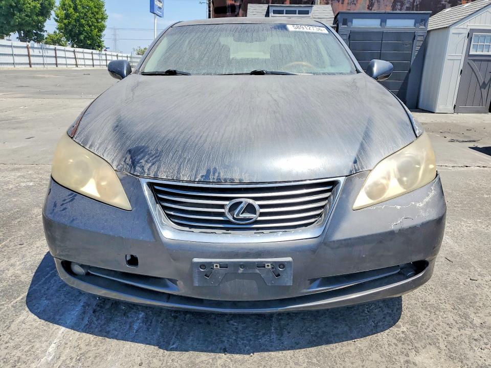 2009 Lexus Es 350 VIN JTHBJ46G392341409 COPART salvage auction — FRONT END, Ca - Dis/Dlr/Exp Clean W/Salv Hist, sold $650 on 2026-07-06 (photo 5)