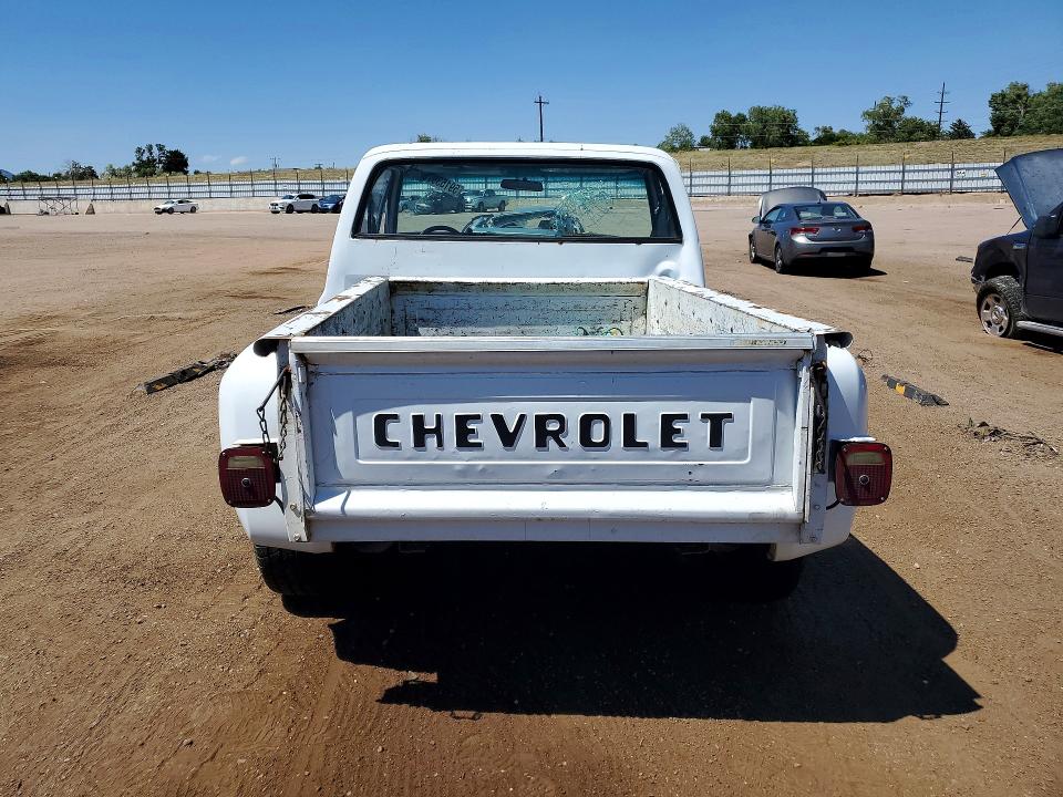 1982 Chevrolet S-10 pickup VIN 2GCCC14H8C1176684 COPART salvage auction — SIDE, Co - Non-Repairable Cert Of Title, sold $1,900 on 2026-07-22 (photo 6)