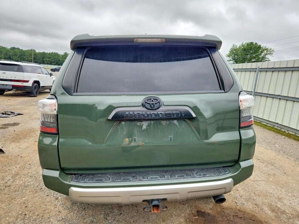 2022 Toyota 4runner VIN JTERU5JR5N5982376 COPART salvage auction — FRONT END, LA - CERT OF TITLE-SALVAGE, sold $6,000 on 2026-07-30 (photo 6)
