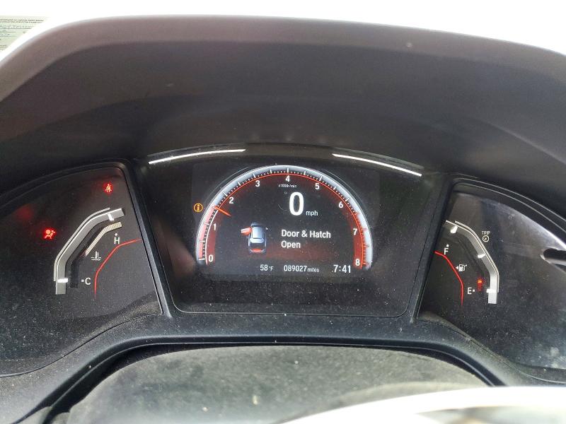 2021 Honda VIN SHHFK7G43MU200222 COPART salvage auction — FRONT END, Va - Cert Of Title - Salvage, sold $5,500 on 2026-07-22 (photo 9)