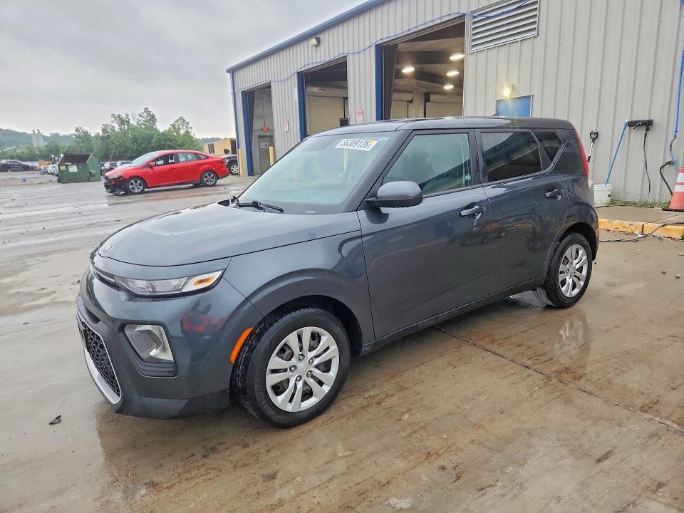 2021 Kia Soul VIN KNDJ23AU2M7766407 COPART salvage auction — SIDE, Il - Salvage Certificate, sold $1,350 on 2026-07-13 (photo 1)