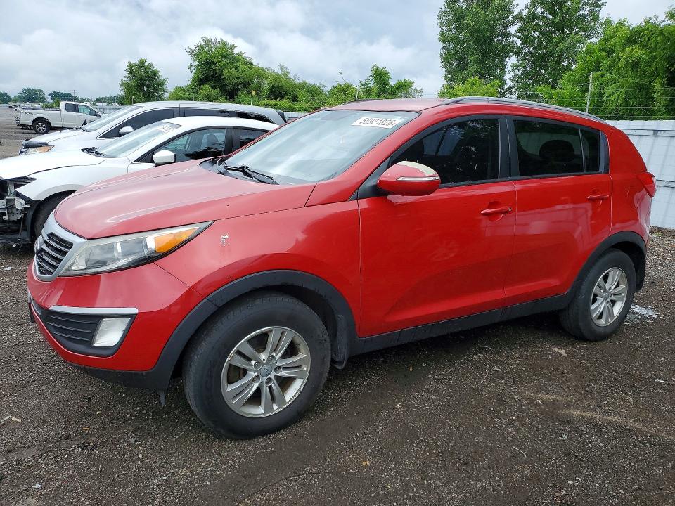 2013 Kia VIN KNDPB3A25D7529810 COPART salvage auction — MECHANICAL, On - Permit No Brand - Unfit, sold $1,100 on 2026-07-21 (photo 1)